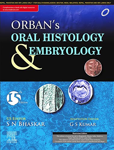 Orban’s Oral Histology and Embryology, 15th Edition