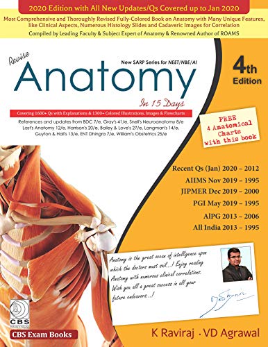 Anatomy (New SARP Series for NEET/NBE/Al), 4th Edition