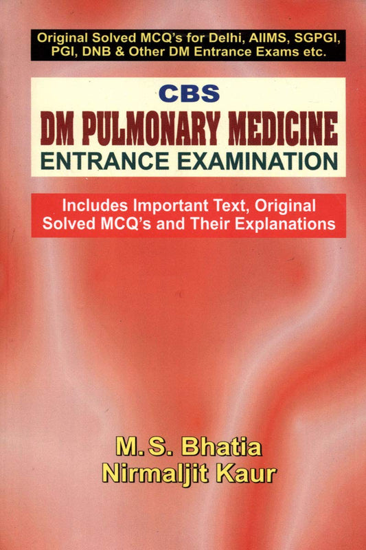 DM Pulmonary Medicine Entrance Examination