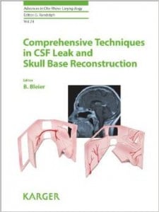 Comprehensive Techniques in Cerebrospinal Fluid Leak and Skull Base Reconstruction
