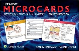 Lippincott’s Microcards – Microbiology, 4th Edition