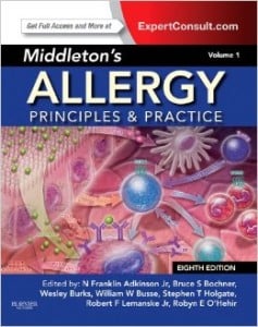 Middleton’s Allergy 2-Volume Set: Principles and Practice, 8th Edition