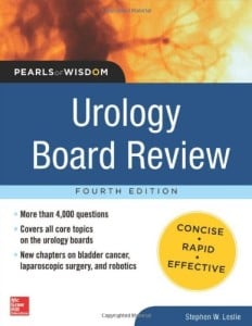 Urology Board Review Pearls of Wisdom, Fourth Edition