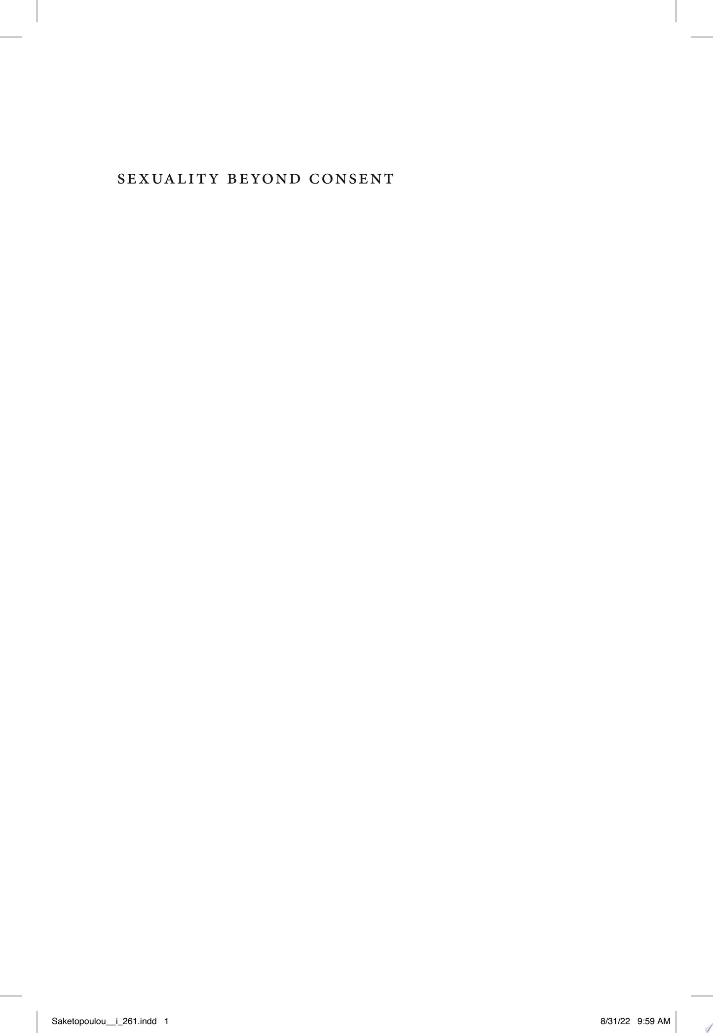 Beyond Consent