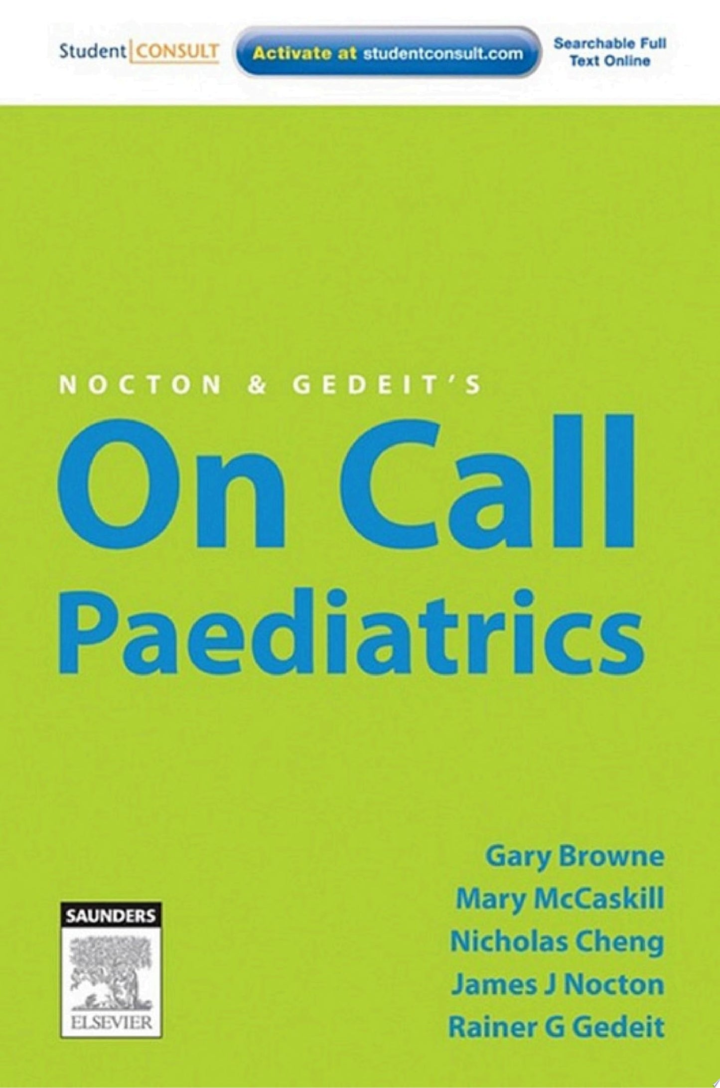 Nocton & Gedeit's On Call Paediatrics - E-Book