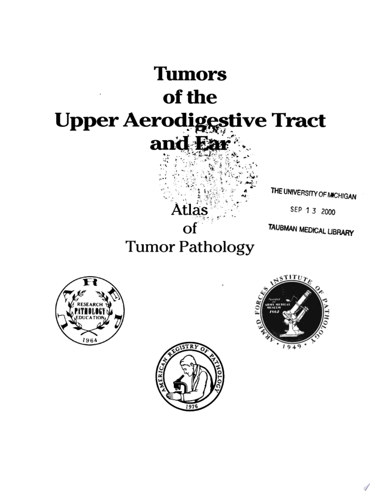 Tumors of the Upper Aerodigestive Tract and Ear