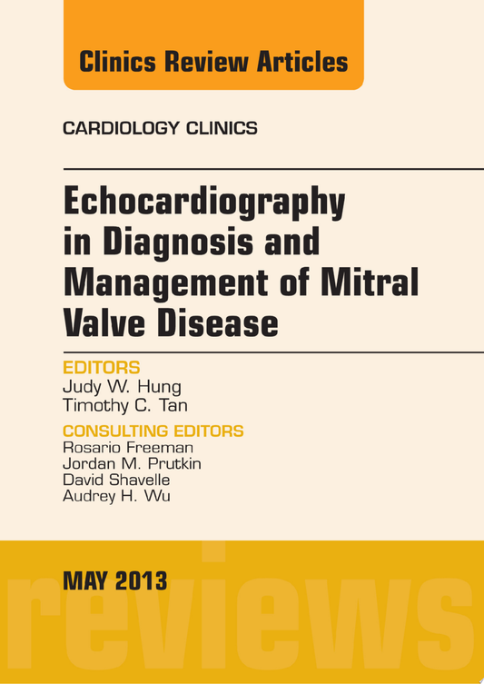 Echocardiography in Mitral Valve Disease
