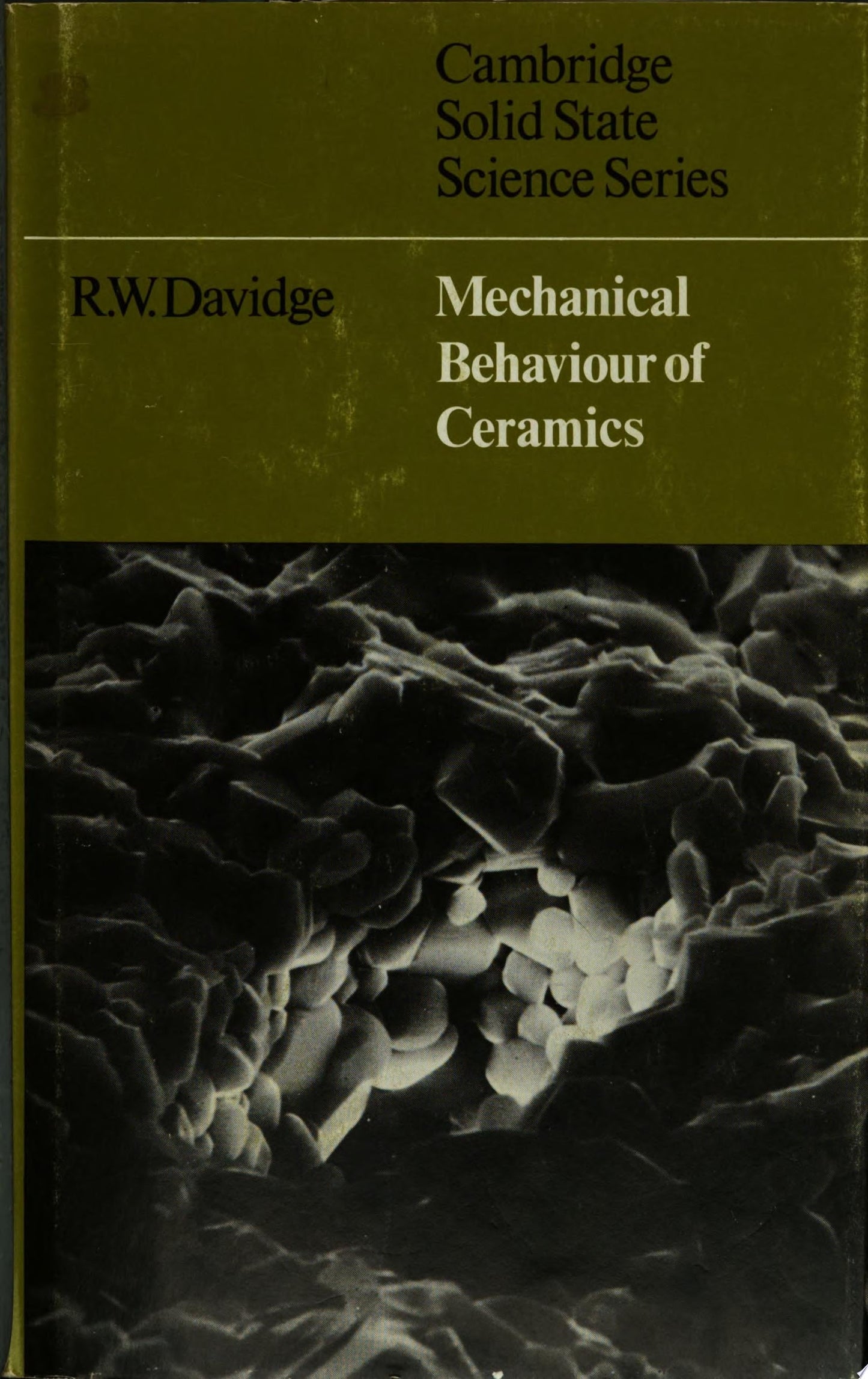 Mechanical Behaviour of Ceramics