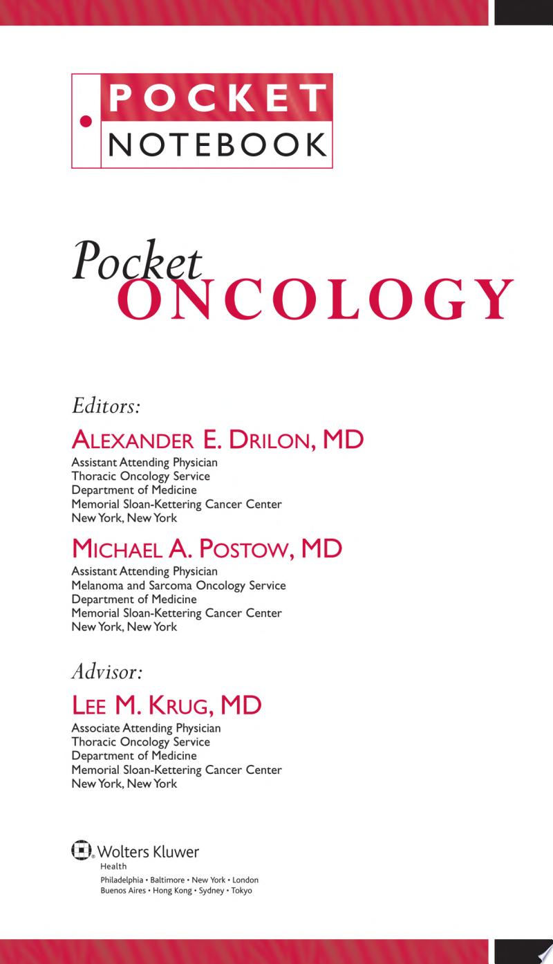 Pocket Oncology