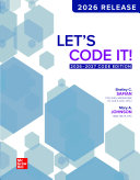 Let's Code It! 2024-2025 Code Edition